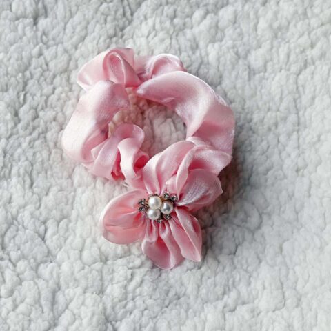 Baby Pink with Pearl Flower 2