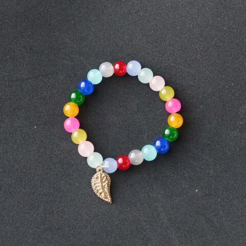 Colorful Glass Beads Bracelet