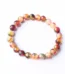 Autumn Bloom Agate Bracelet, Handmade women's fashion bracelet with unique design