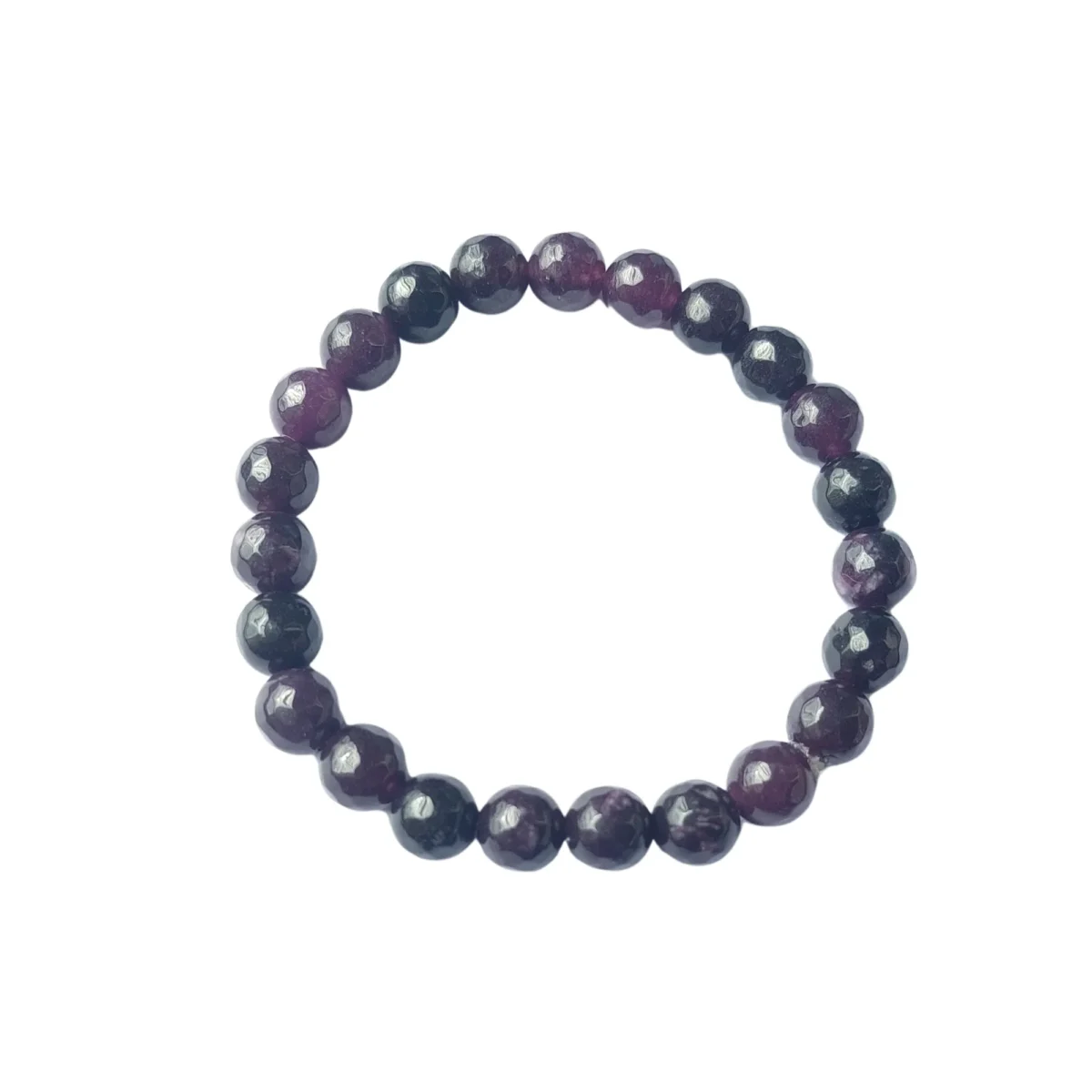 Twilight Amethyst Agate Bracelet, Handmade women's fashion bracelet with unique design