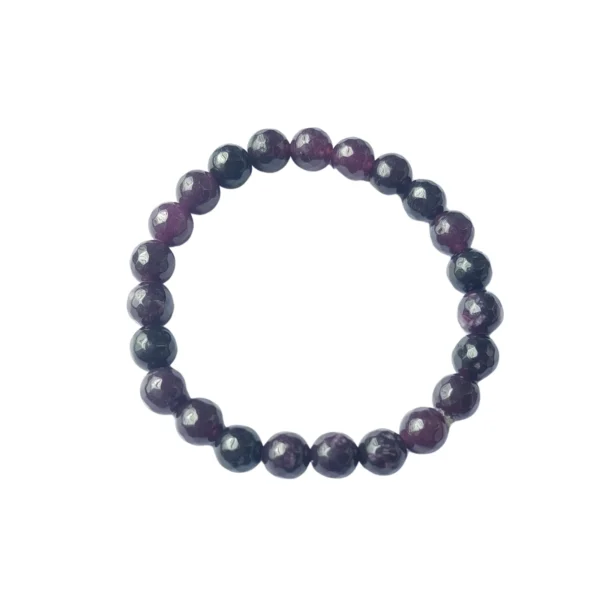 Twilight Amethyst Agate Bracelet, Handmade women's fashion bracelet with unique design